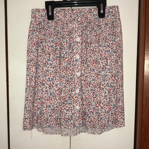 Floral skirt